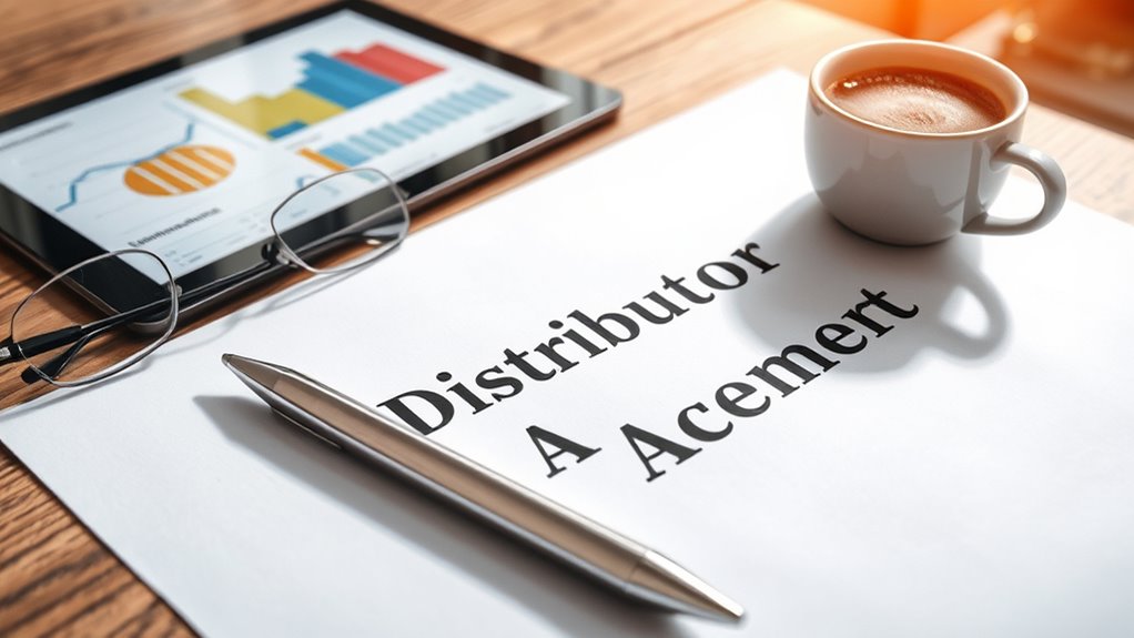 distributor contract key clauses