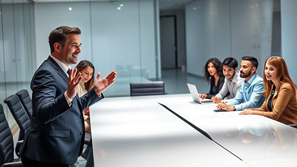 engaging and persuasive sales presentation