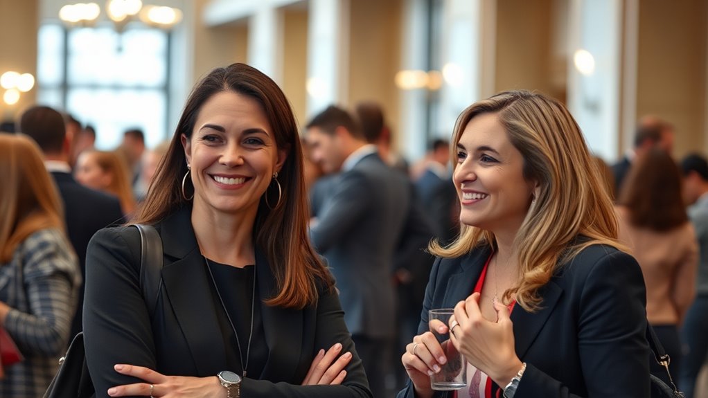 gentle networking sales approach