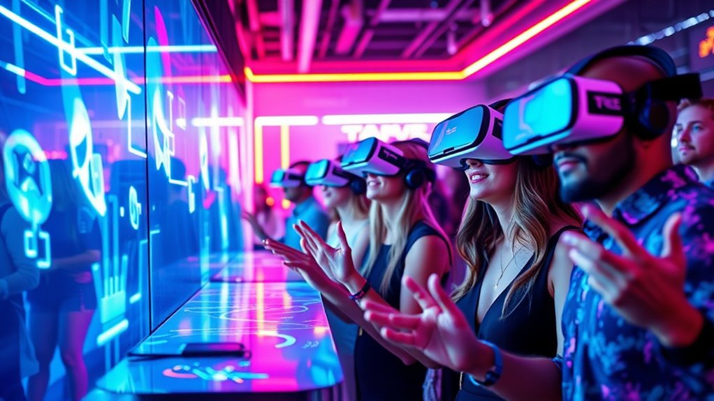 immersive virtual social experiences