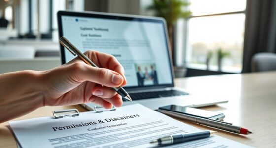 legal testimonial usage guidelines