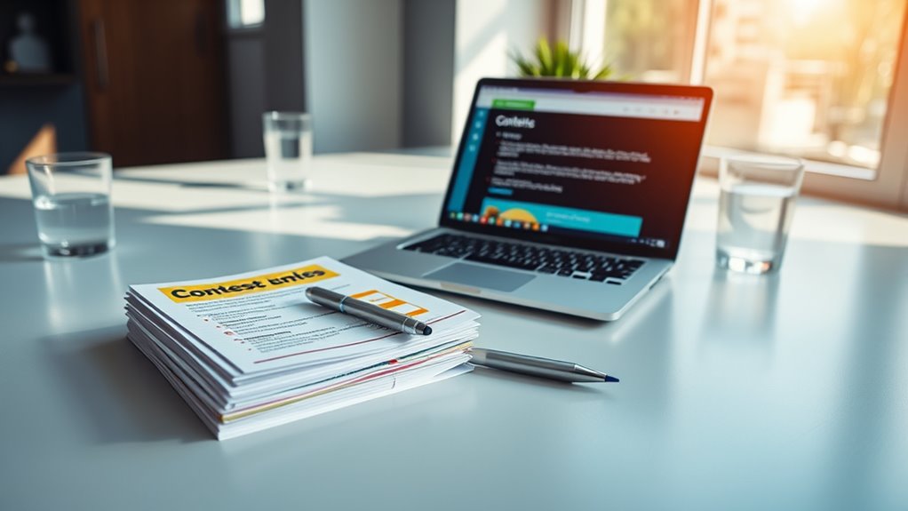 legal transparent contest rules