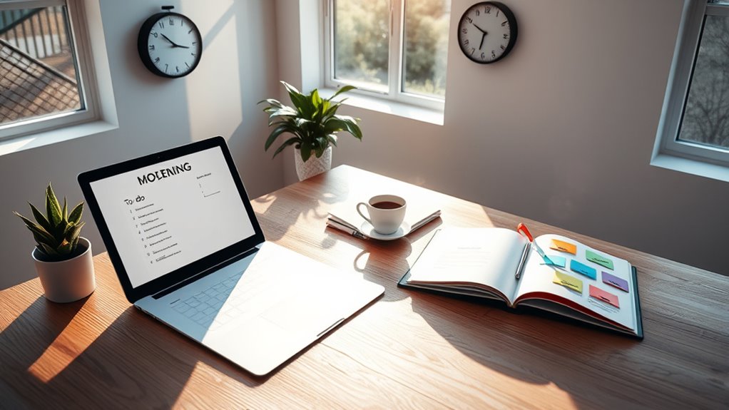 maintain disciplined daily routines