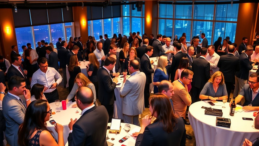 maximize business networking opportunities