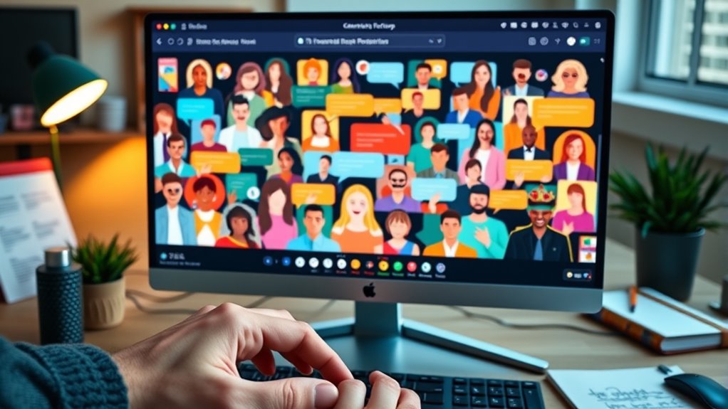 online group community management