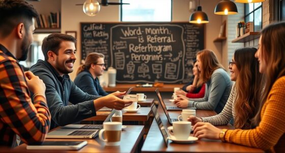 promote referrals for income