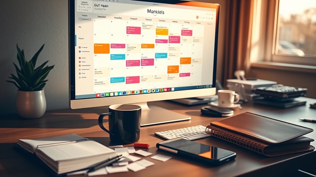 strategic content planning and scheduling