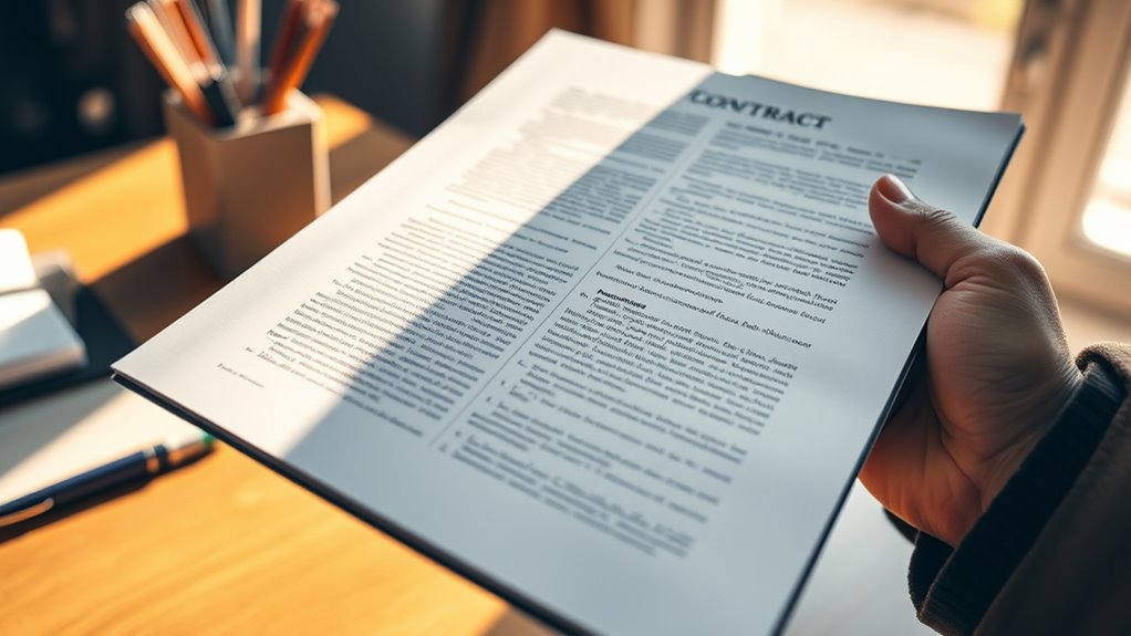 understanding contract terms clearly
