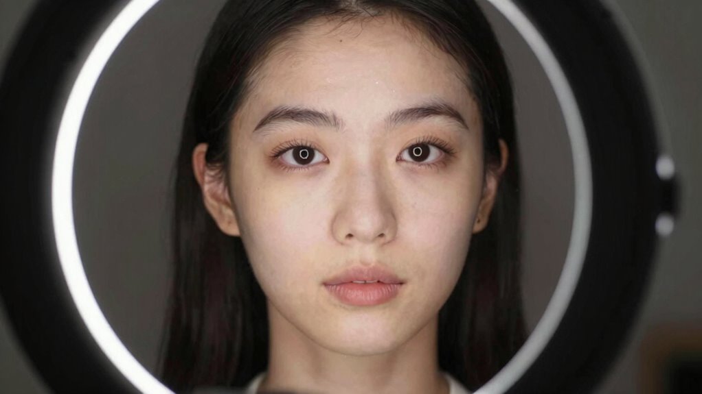 adjust light for even tone