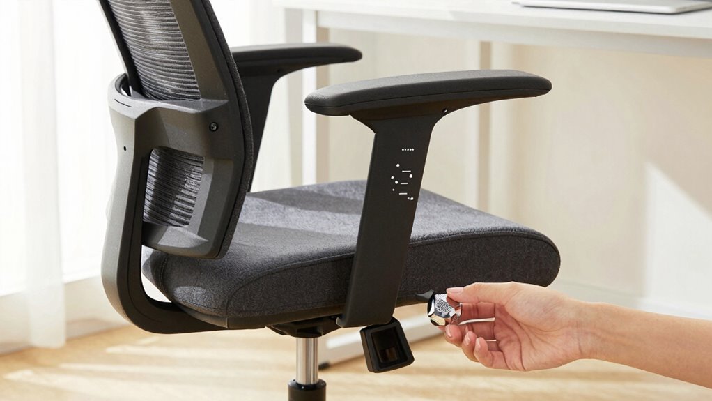 adjust seat and backrest