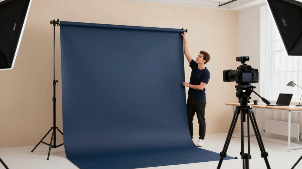 backdrop enhances professional videos