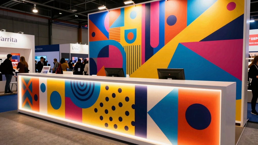 bold visuals attract visitors