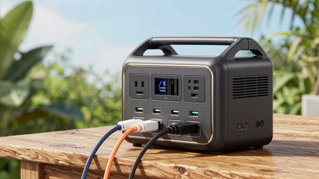 charging ports and speeds