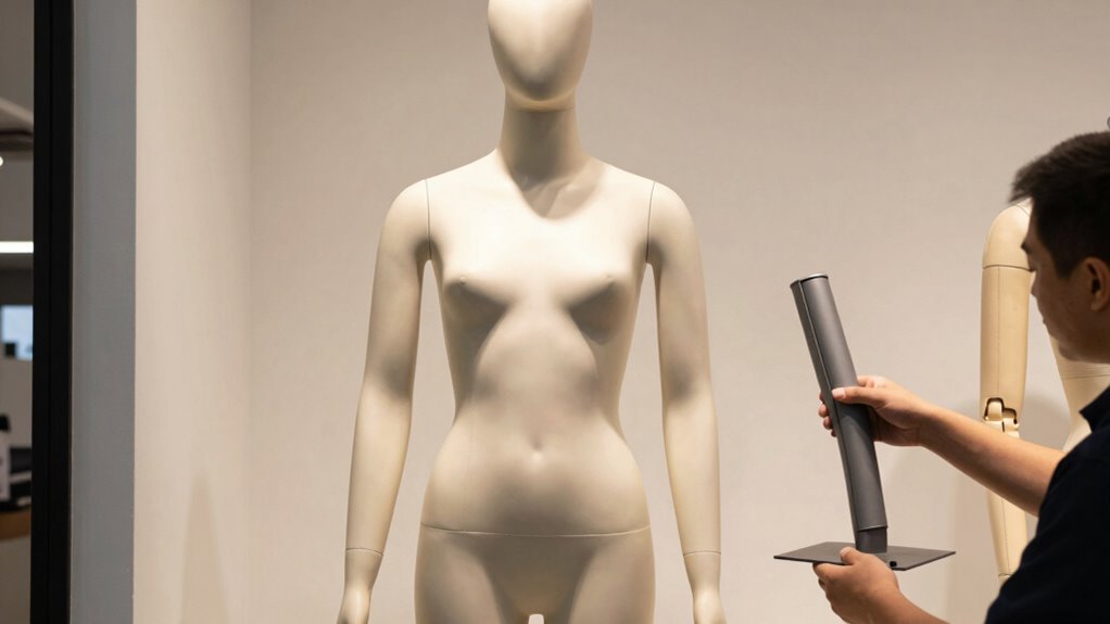choosing mannequins for displays