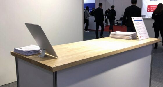 cluttered display undermines professionalism