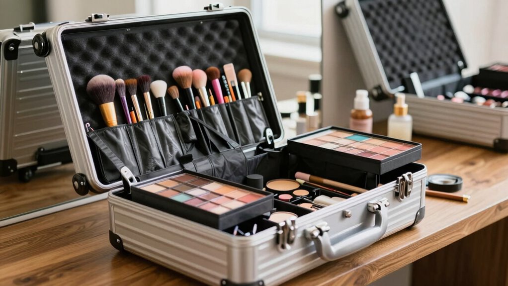 customized flexible makeup storage