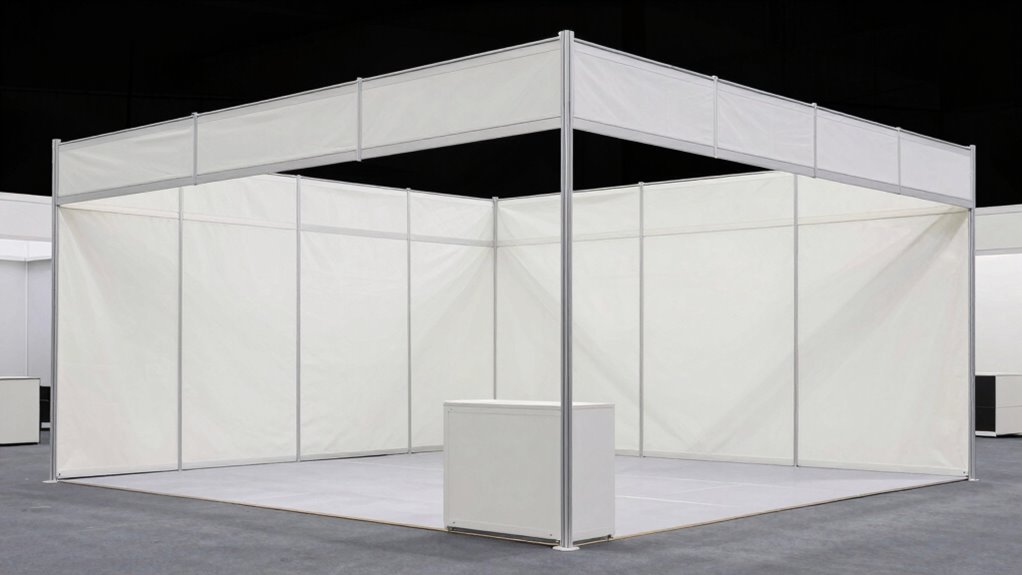 durable branded stable booth
