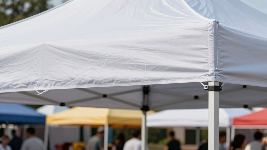 durable cohesive branded canopy