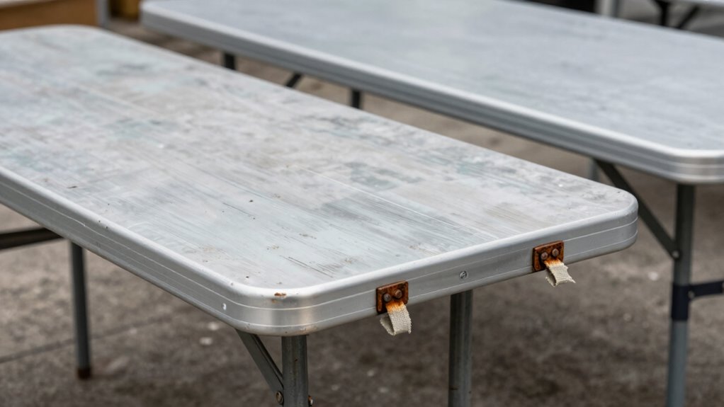 durable weather resistant vendor tables
