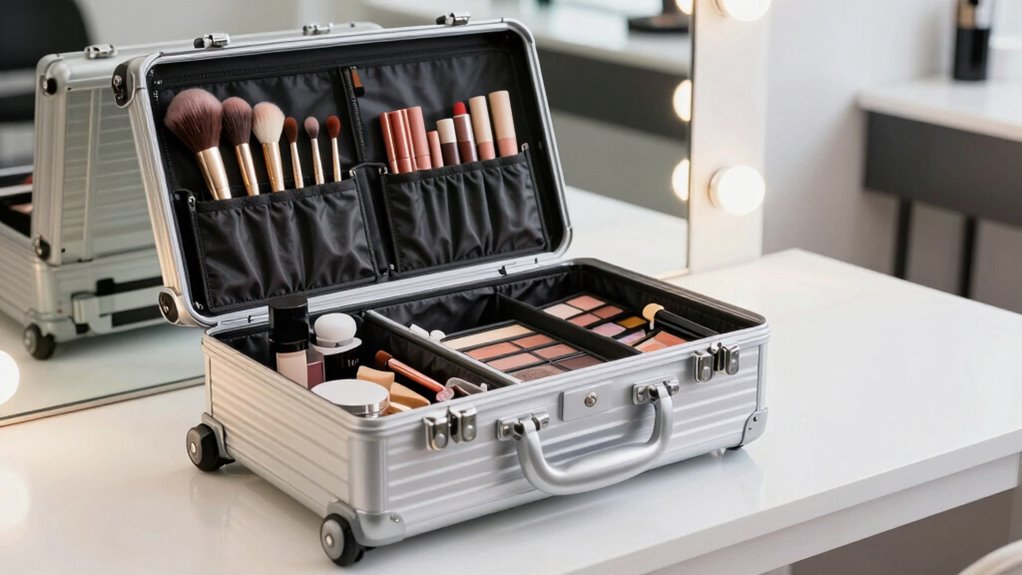 easy organized makeup storage
