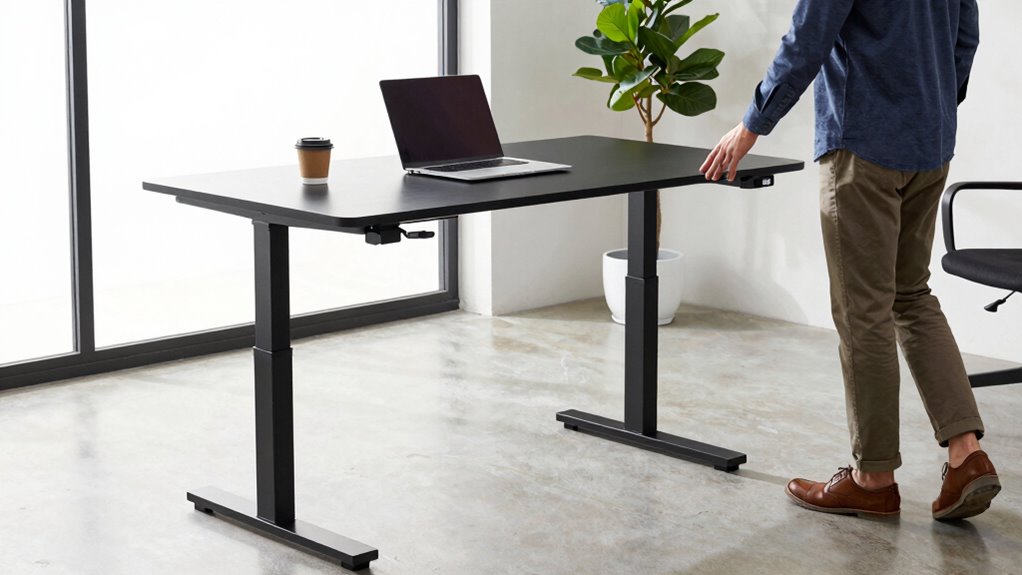 efficient ergonomic workspace setup