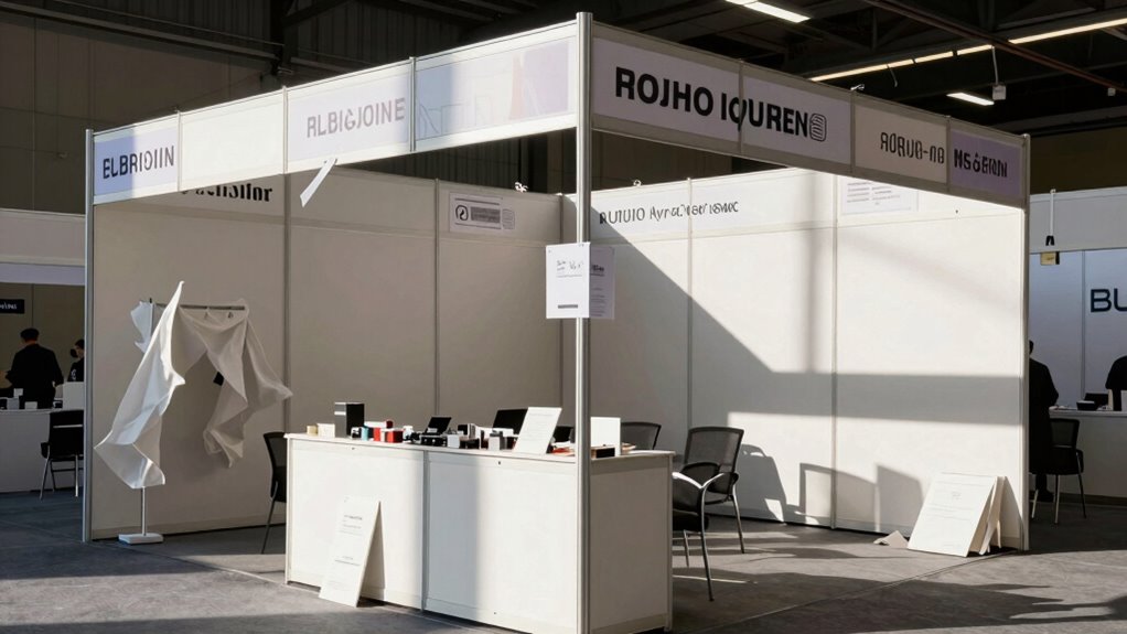 engaging organized brand consistent displays