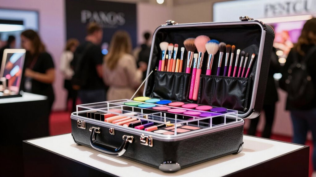 engaging trendy makeup displays