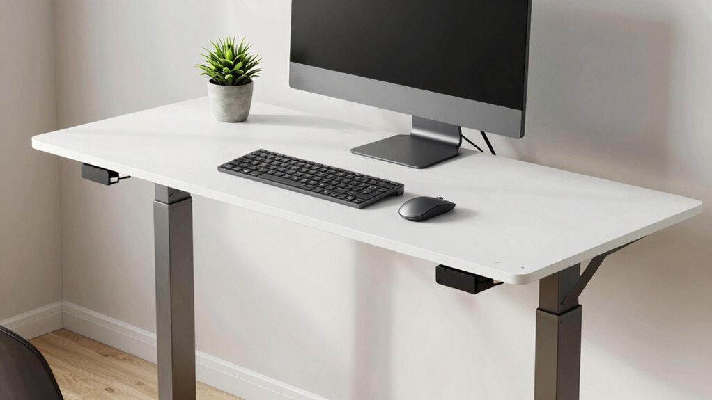ergonomic organized accessible workspace