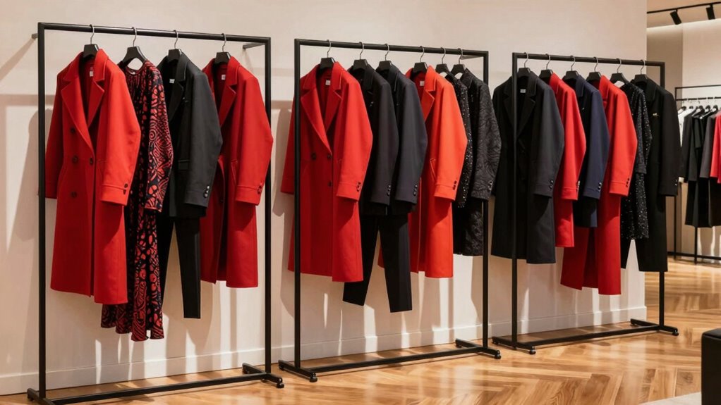 heavy duty boutique clothing racks