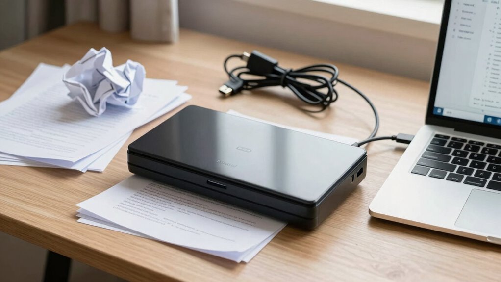 incorrect portable scanner purchase