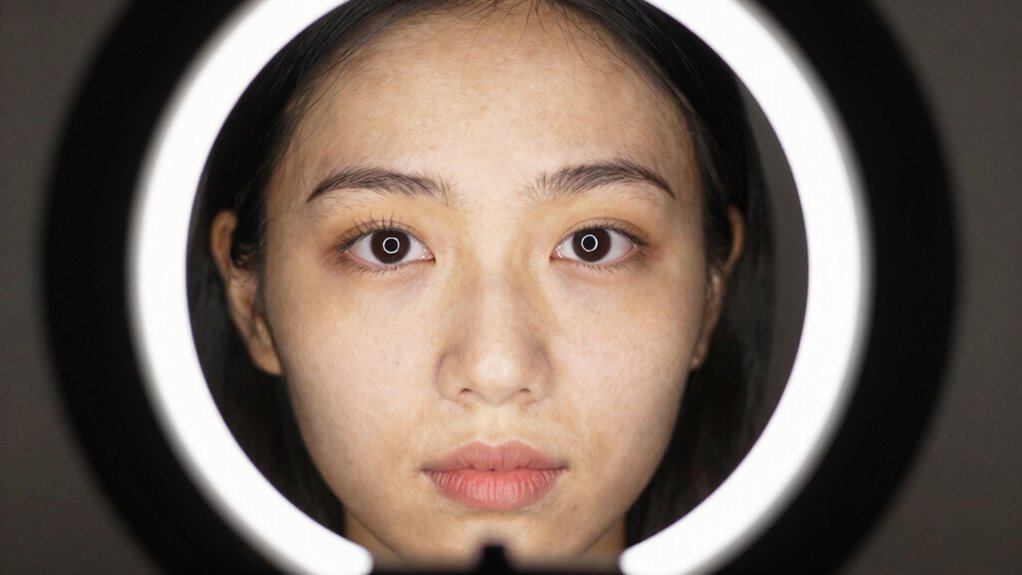 incorrect ring light usage