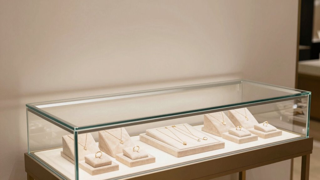 keep display neat and shining