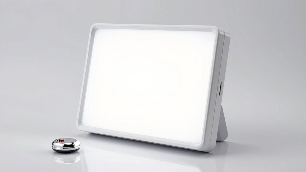 optimal light box placement