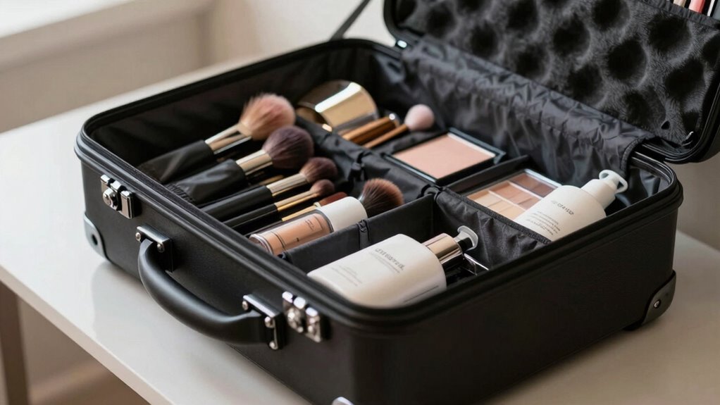 optimize makeup storage organization
