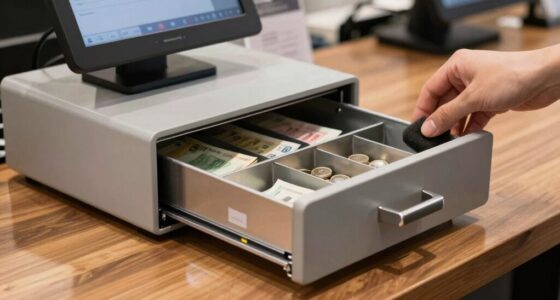 optimized cash drawer setup