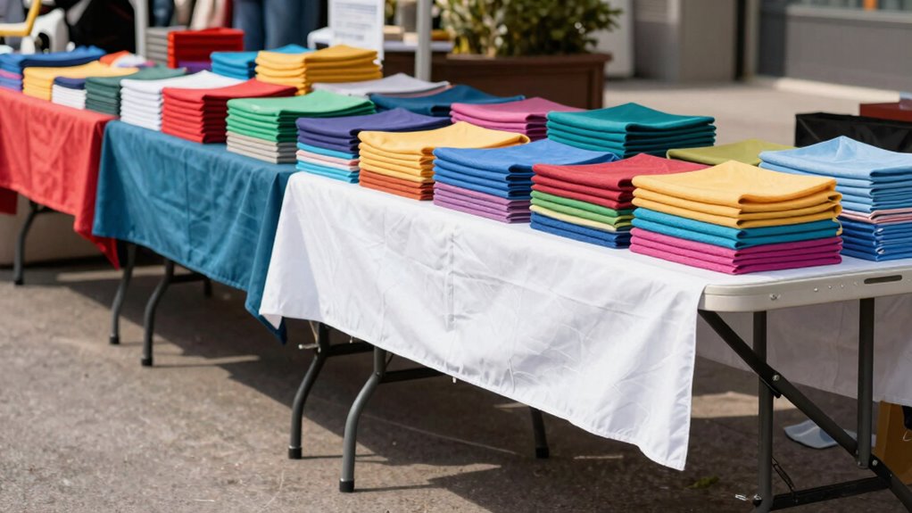 organized colorful strategic display