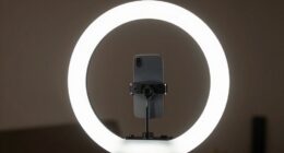 premium ring light setup