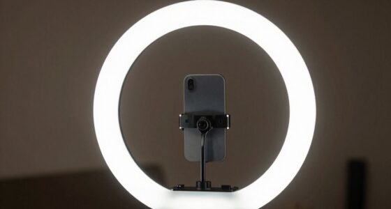 premium ring light setup