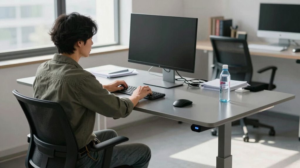 proper ergonomic desk adjustments