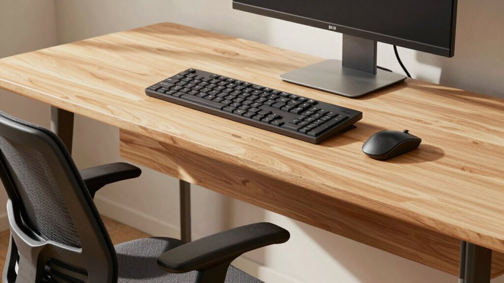 proper ergonomic workspace setup