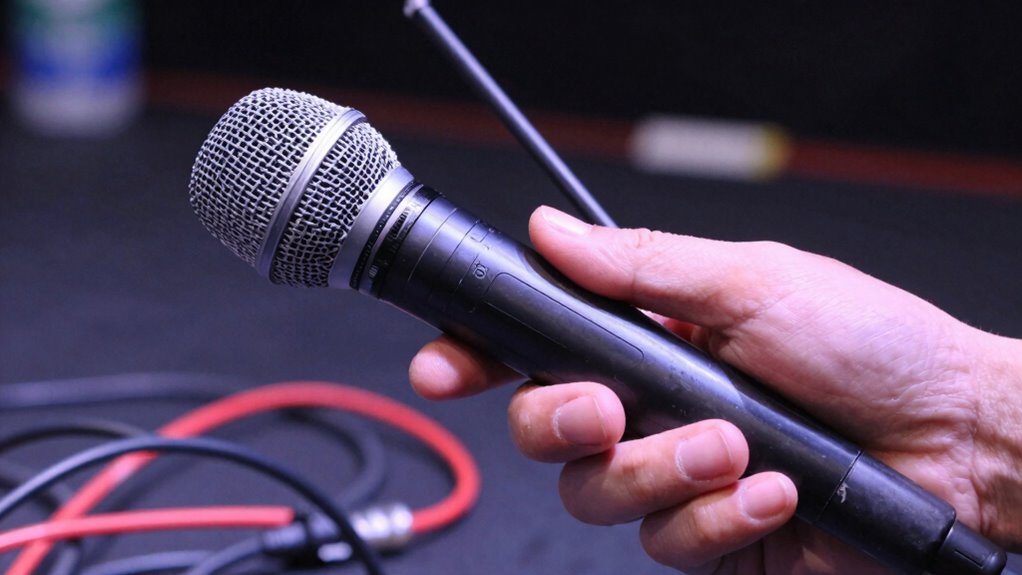 proper wireless microphone setup