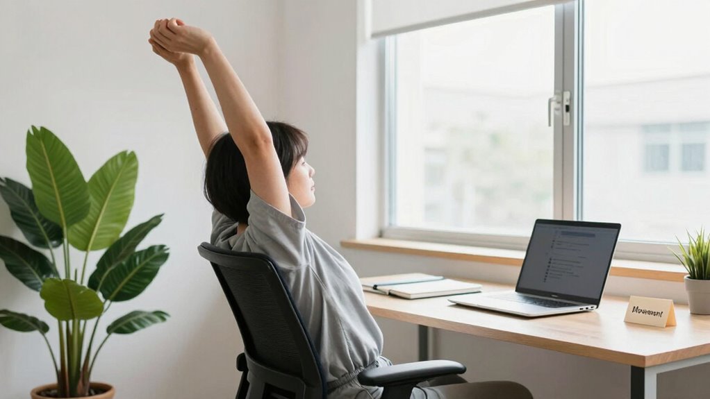 schedule regular movement breaks
