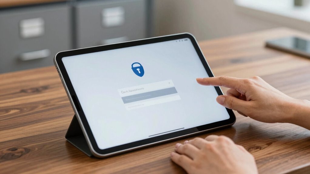 secure tablet data protection