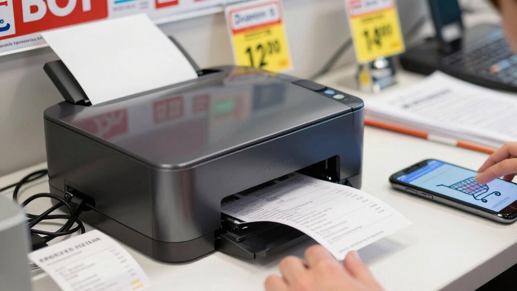 smart shopping for receipt printers