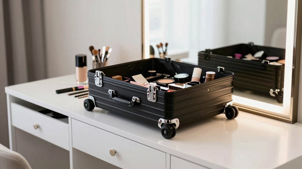 smart stylish makeup storage