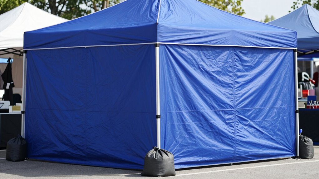 tent stability and appearance care