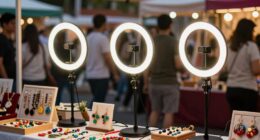 top battery ring lights