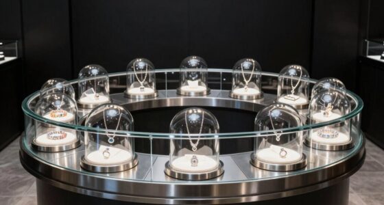 top booth jewelry displays
