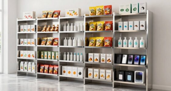 top collapsible retail shelves