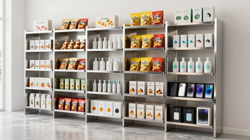 top collapsible retail shelves